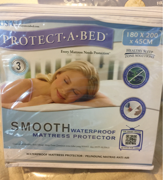 Protect a bed Pelindung kasur anti air Smooth 160